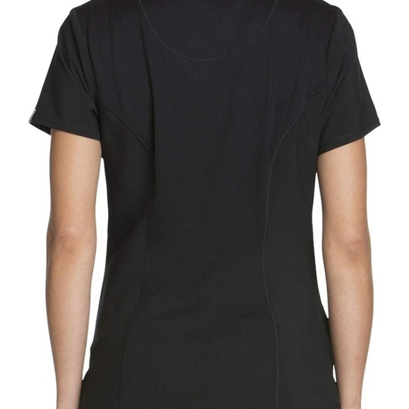 Cherokee infinity black scrub top - Picture 3 of 3
